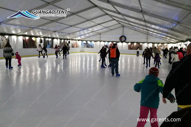 Tentes pour patinoire